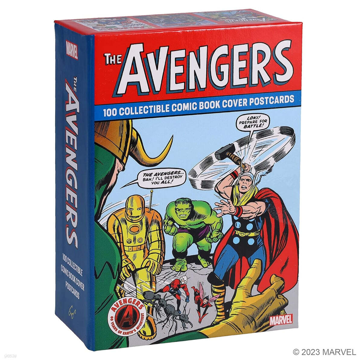Avengers: 100 Collectible Comic Book Cover Postcards
