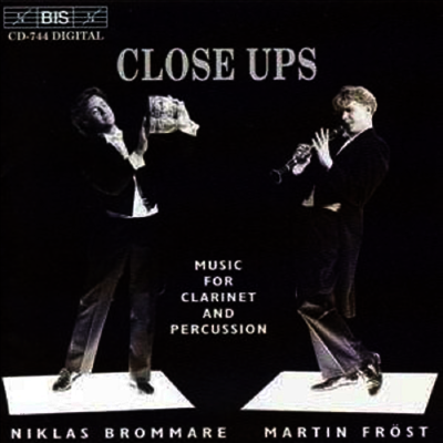 클라리넷과 타악을 위한 현대음악 (Martin Frost - Music for Clarinet & Percussion 'Close Ups')(CD) - Martin Frost