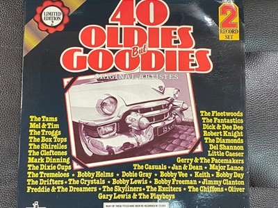 [LP] 바비 비(V.A) - Bobby Vee - 40 Oldies But Goodies 2Lps [U.K반]