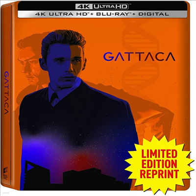 Gattaca (Ÿī) (1997)(Steelbook)(ѱڸ)(4K Ultra HD + Blu-ray)