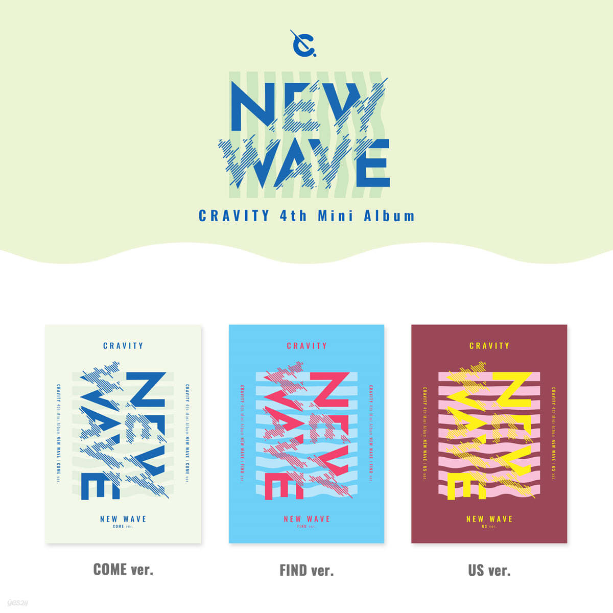 CRAVITY (크래비티) - 미니앨범 4집 : NEW WAVE [SET]