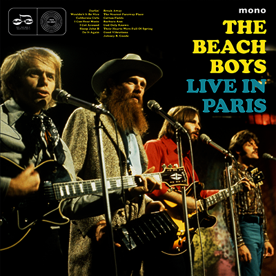 Beach Boys — Live In Paris 1969 (Mono) 앨범 커버