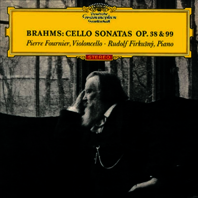 브람스: 첼로 소나타 1, 2번 (Brahms: Cello Sonata No.1 & 2) (일본 타워레코드 독점 한정반)(CD) - Pierre Fournier