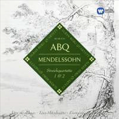 ൨ :  ְ 1 & 2 (Mendelssohn: String Quartets Nos. 1 & 2)(CD) - Alban Berg Quartett