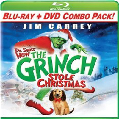Dr. Seuss' How The Grinch Stole Christmas (׸ġ) (ѱ۹ڸ)(Blu-ray) (2000)