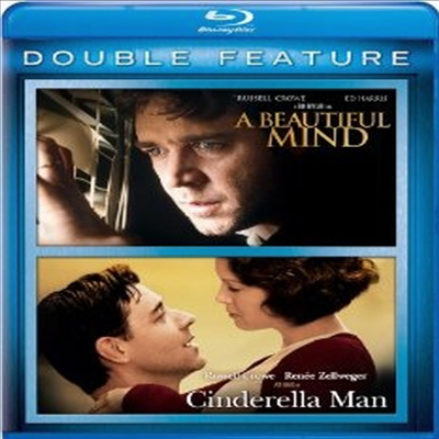 A Beautiful Mind / Cinderella Man Double Feature (ƼǮ ε/ ŵ ) (ѱ۹ڸ)(Blu-ray)