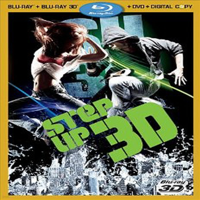 Step Up 3 (스텝업3 3D) (한글무자막)(Blu-ray 3D + Blu-ray + DVD + Digital Copy) (2010)