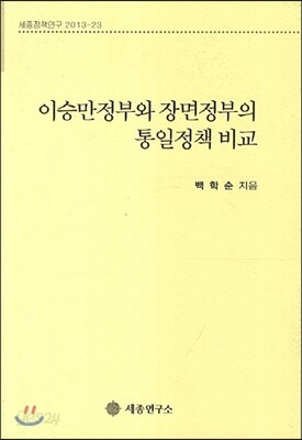 이승만정부와 장면정부의 통일정책 비교