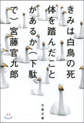 きみは白鳥の死體を踏んだことがあるか(下馱で)