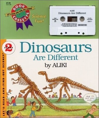 Dinosaurs Are Different Book and Tape