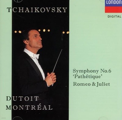 Tchaikovsky : Symphony No.6 'Pathetique' Romeo & Juliet - 뒤투아 (Charles Dutoit) (US발매)