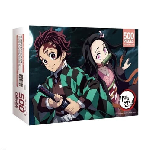 귀멸의칼날 직소퍼즐 애니 500피스 달빛 남매