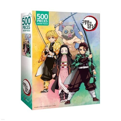 귀멸의칼날 직소퍼즐 애니 500피스 귀살대