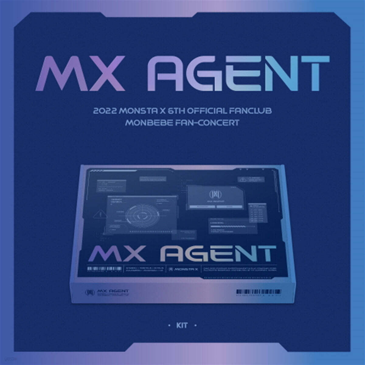 몬스타엑스 (MONSTA X) - 2022 MONSTA X 6TH OFFICIAL FANCLUB MONBEBE FAN-CONCERT <MX AGENT> [KIT]