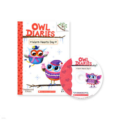 Owl Diaries #5:Warm Hearts Day (with CD & Storyplus QR) New