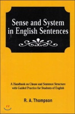 Sense & System in English Sentences