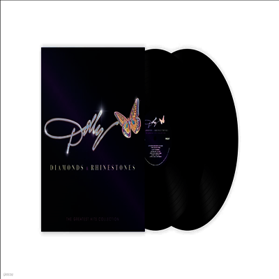 Dolly Parton — Diamonds & Rhinestones: The Greatest Hits Collection 앨범 커버