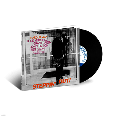 Harold Vick — Steppin' Out (Blue Note Tone Poet Series) 앨범 커버