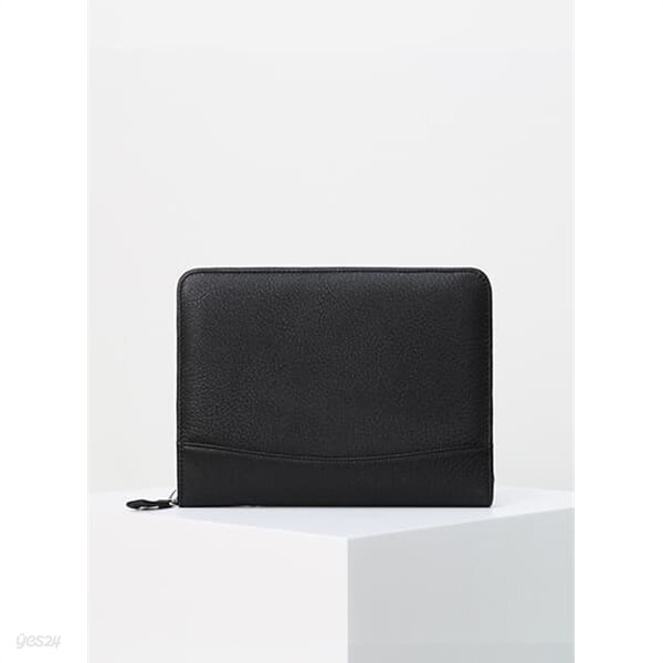 [2026년 속지증정]마뜨 40절 밀링BBG 레더 지퍼형 6공 다이어리(블랙,15.5x20.5cm)D72419
