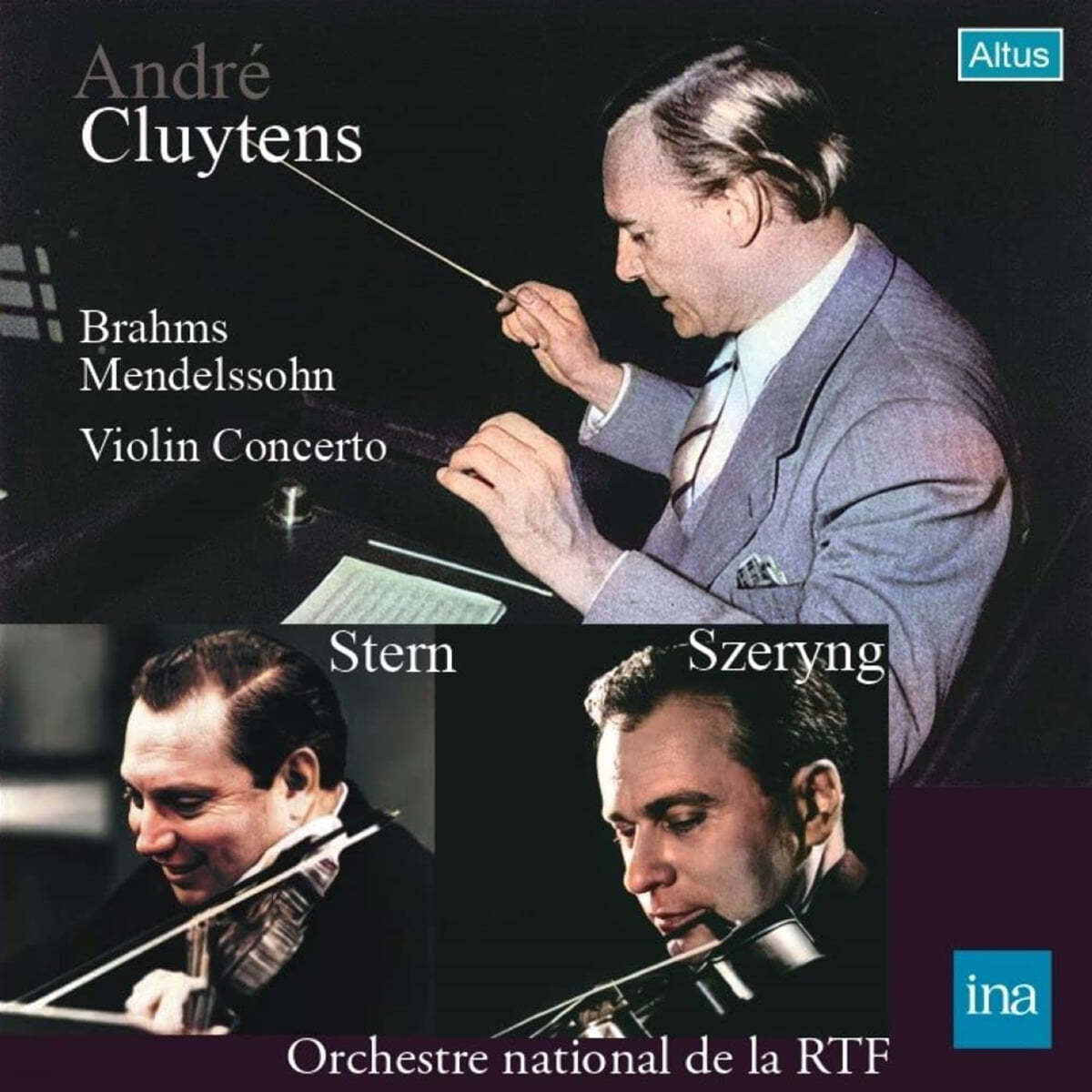 Andre Cluytens / Henryk Szeryng / Isaac Stern 브람스 / 멘델스존: 바이올린 협주곡 - 앙드레 클뤼탕스 (Brahms / Mendelssohn: Violin Concertos)