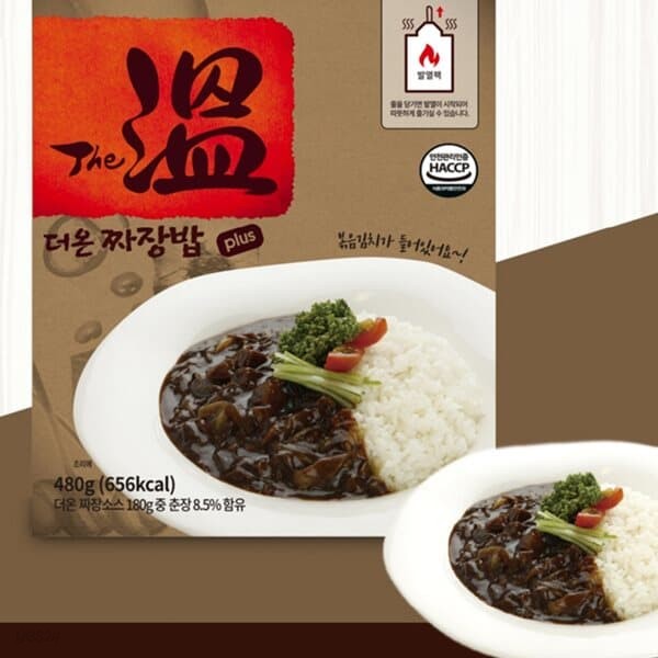 TE즉석밥 프리미엄 비상식량 짜장밥(발열팩)(480g)