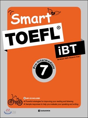 Smart TOEFL iBT Pre-Intermediate Book 7 2013 교재 표지