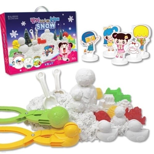 모래놀이 종합선물세트 반지의 녹지않는 눈놀이 초등돌봄