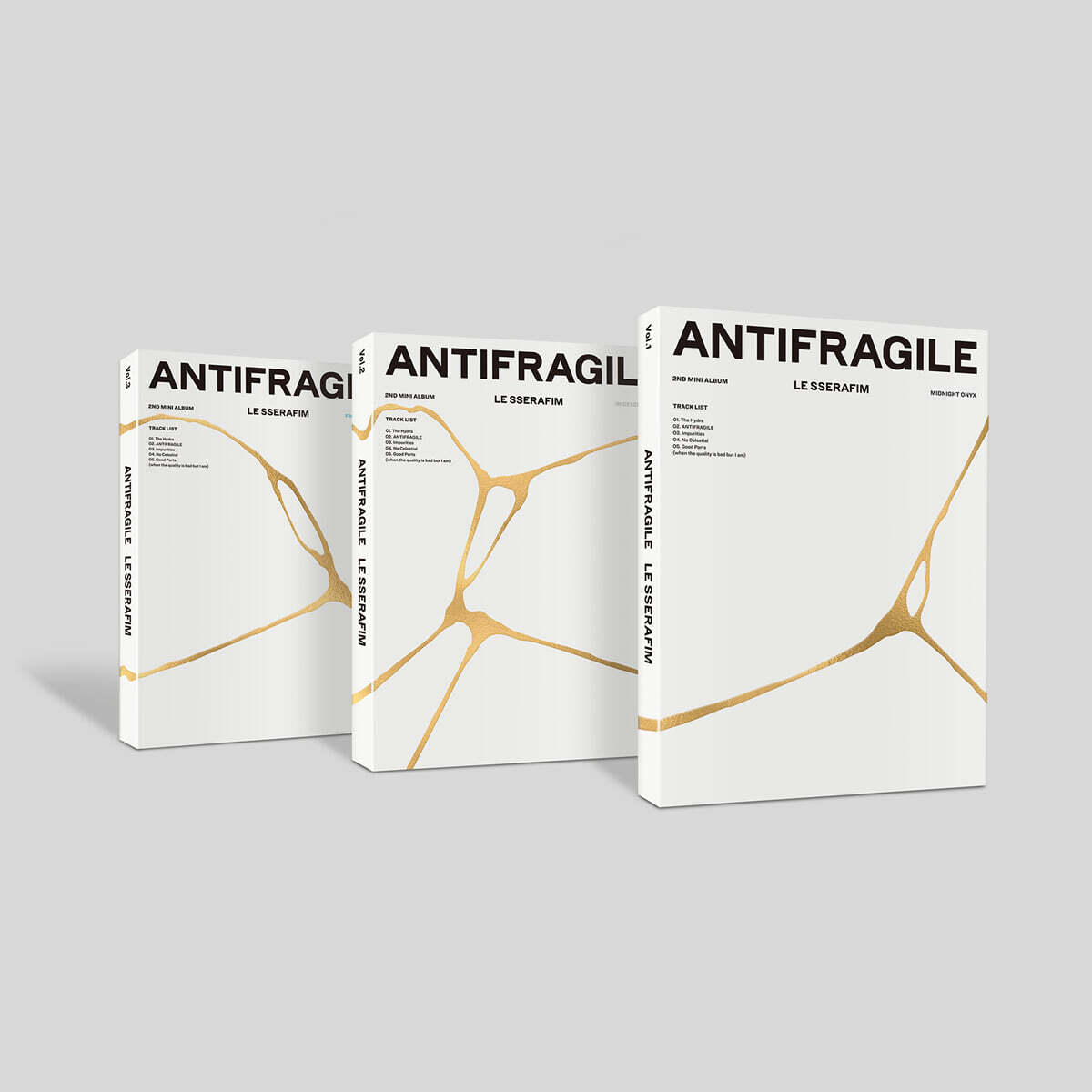 르세라핌 (LE SSERAFIM) - 2nd Mini Album ‘ANTIFRAGILE’ [버전 3종 중 1종 랜덤 발송]