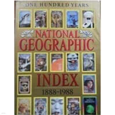 내셔널지오그래픽 National Geographic INDEX(1888-1988)**영어원서