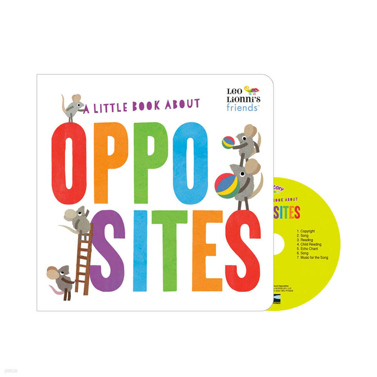 Pictory Set Infant & Toddler 35 : A Little Book About Opposites (Book + CD)