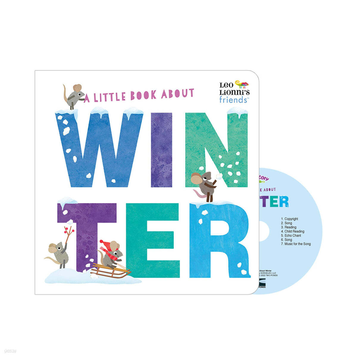Pictory Set Infant & Toddler 36 : A Little Book About Winter (Book + CD)