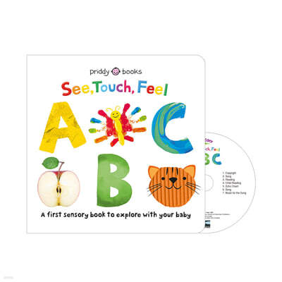 Pictory Set Infant & Toddler 37 : See, Touch, Feel ABC (Book + CD)