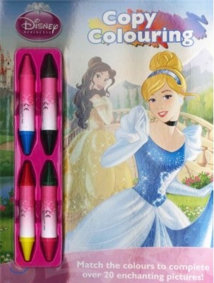 Disney Princess Copy Colouring (Disney Activity)