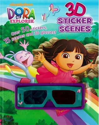 Dora the Explorer 3D Sticker Scene