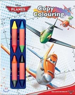 Disney Planes Copy Colouring