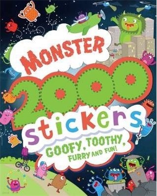 2000 Monster Stickers