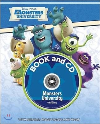 Disney Monsters University Book and CD 