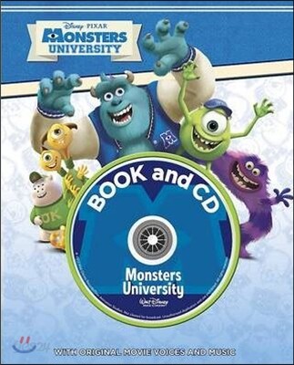 Disney Monsters University Book and CD