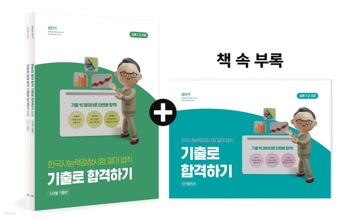 한국사능력검정시험 절대 법칙, 기출로 합격하기(심화 1·2·3급)