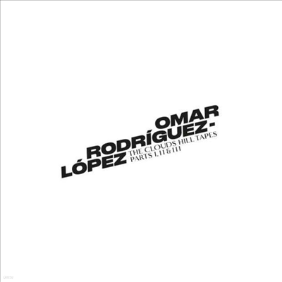 Omar Rodriguez-Lopez — The Clouds Hill Tapes Pts. I, II & III 앨범 커버