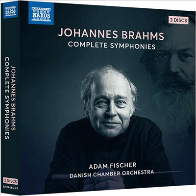 브람스: 교향곡 전집 1 - 4번 (Brahms: Complete Symphonies Nos.1 - 4) (3CD) - Adam Fischer