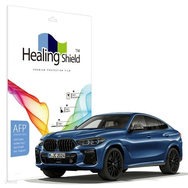 BMW X6 2022 센터페시아 컨트롤 다이얼 올레포빅 보호필름 2매