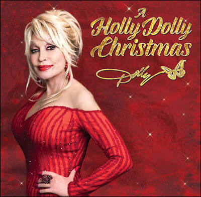Dolly Parton — A Holly Dolly Christmas 앨범 커버