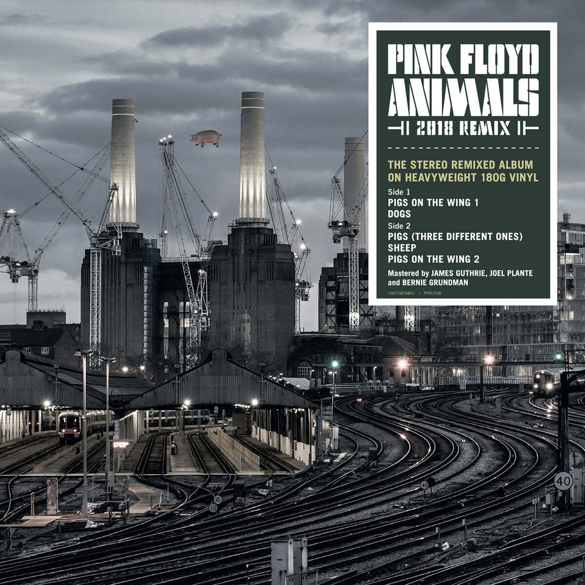 Pink Floyd (핑크 플로이드) - Animals (2018 Remix) [LP]