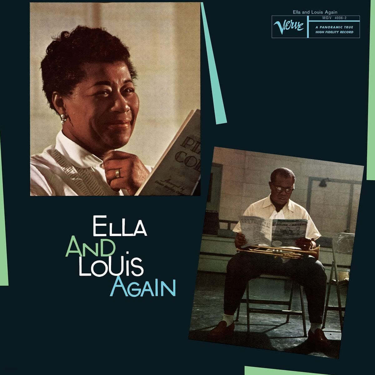Ella Fitzgerald / Louis Armstrong (엘라 피츠제랄드 / 루이 암스트롱) - Ella & Louis Again [2LP] 