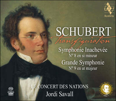 Jordi Savall 슈베르트: 교향곡 8번 '미완성', 9번 '그레이트' - 조르디 사발 (Schubert: Symphony D.759, D.944)