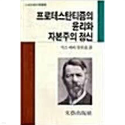 프로테스탄티즘의 윤리와 자본주의 정신 /(막스 베버)