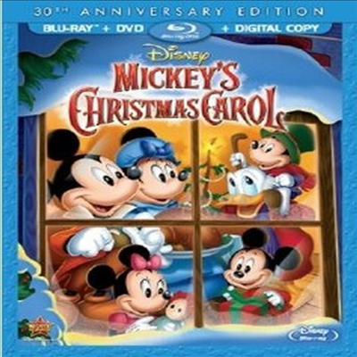 Mickey's Christmas Carol :30th Anniversary - Special Edition (Ű ũ ĳ) (ѱ۹ڸ)(Blu-ray) (1983)