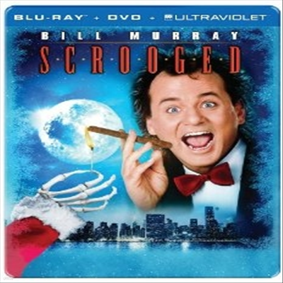 Scrooged: 25th Anniversary (ũ) (ѱ۹ڸ)(Blu-ray) (1988)