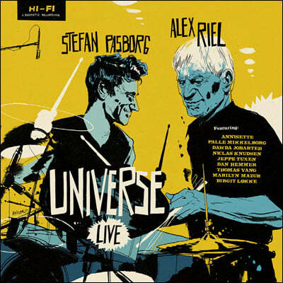 Alex Riel / Stefan Pasborg (알렉스 리엘 / 스테판 파스보그) - Universe Live [LP]